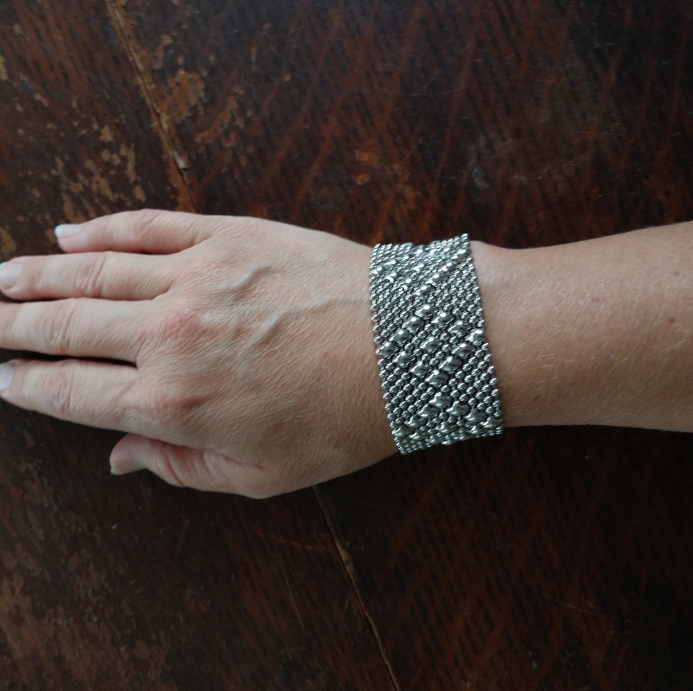 Sergio Gutierrez liquid metal cuff